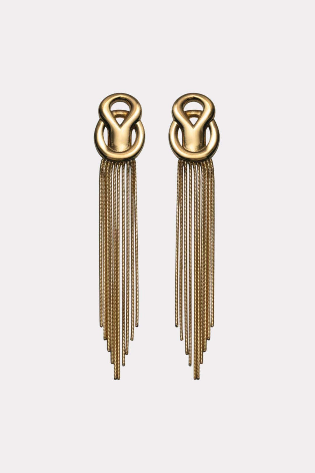 The Flounce Earrings - Gold