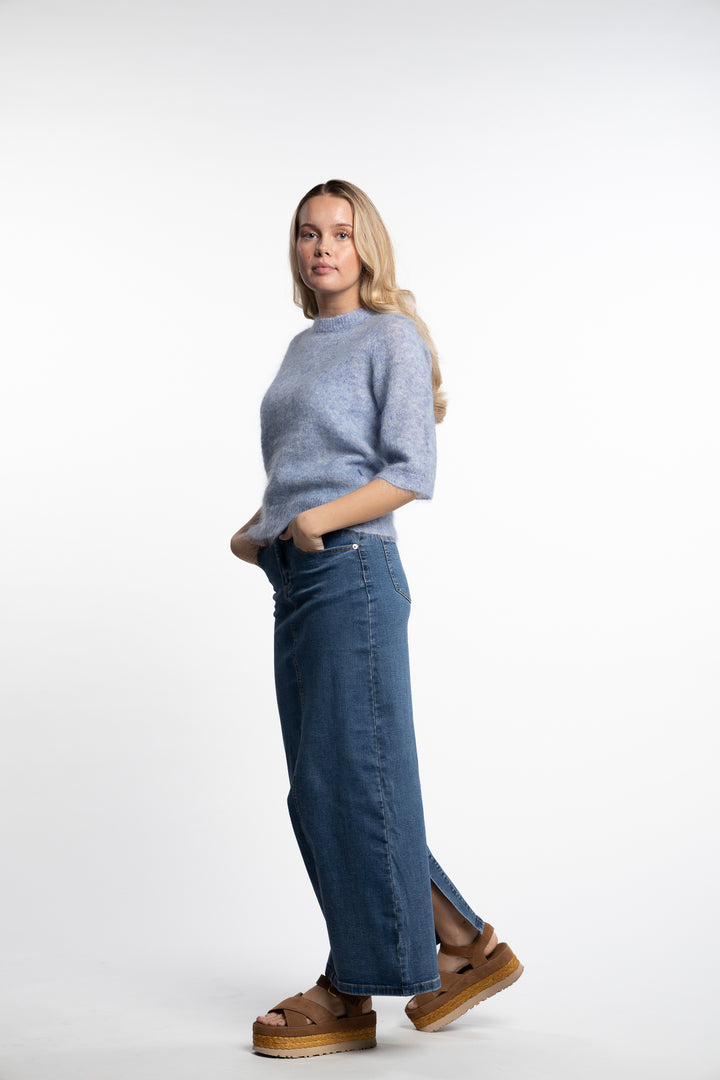 Ulla Chunky Tee- Light Blue