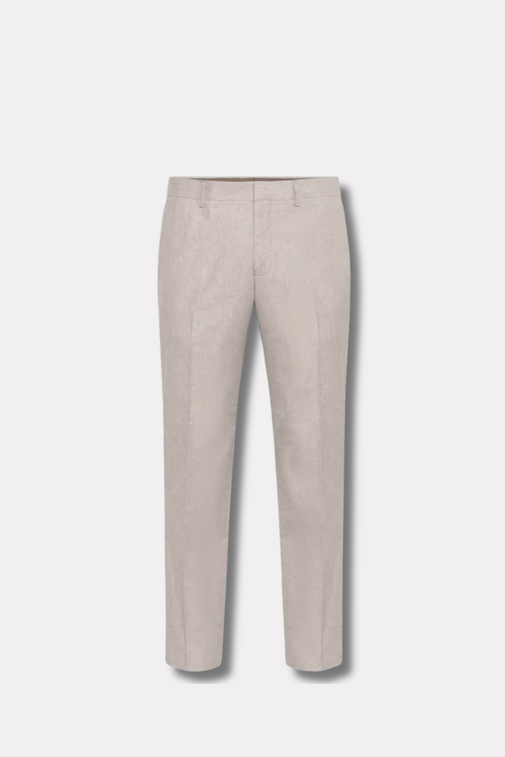 Malas Cotton/Linen Trouser Plaza Taupe