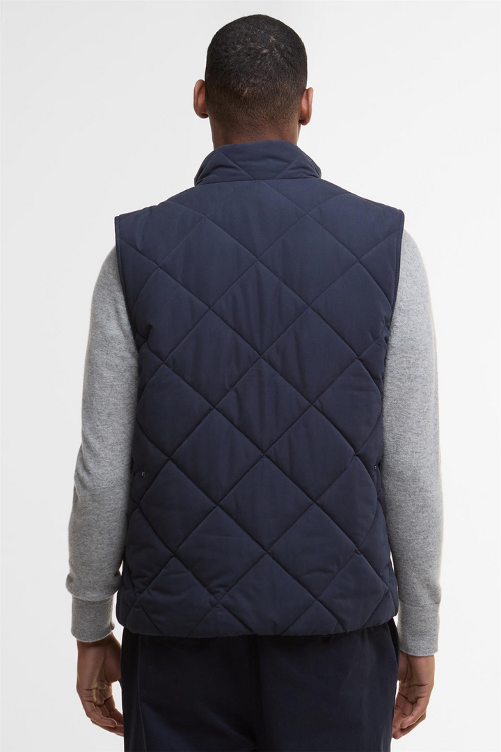 City Chelsea Quilted Gilet Navy
