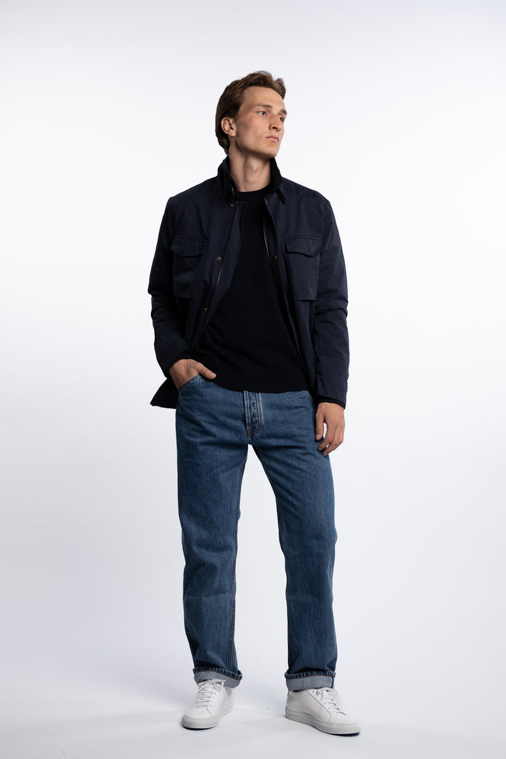 Rollins Mid Jacket Midnight Blue
