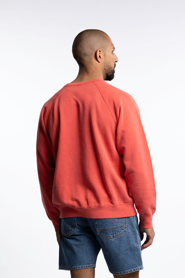 Peary Basketball Raglan Sweatshirt Red
