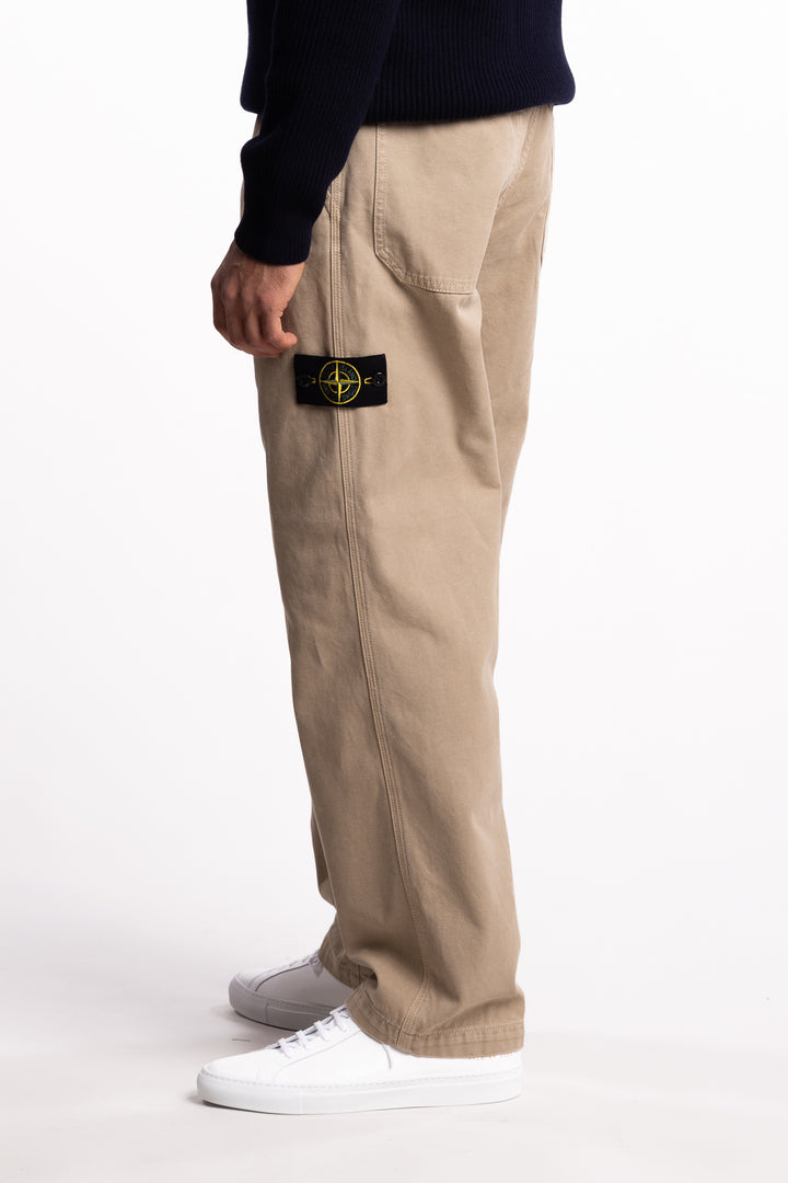 Pants Loose Beige