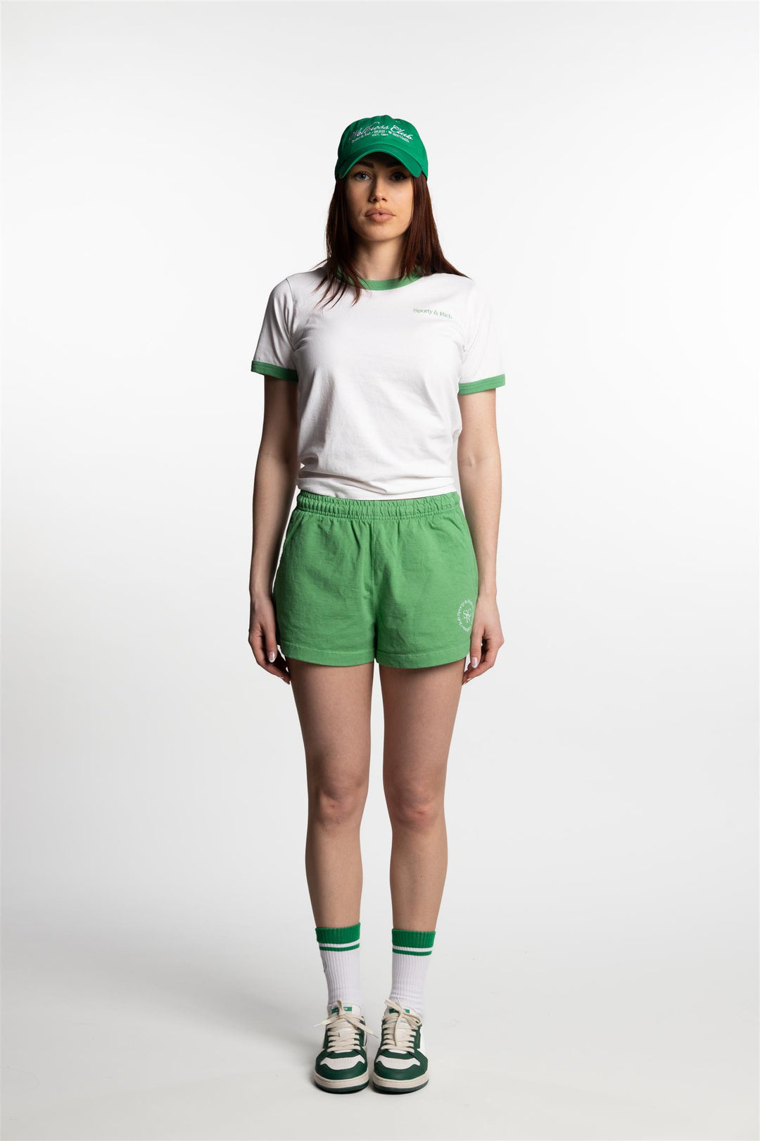 SRHWC Disco Shorts- Verde/White
