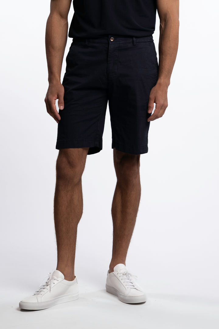 Bermuda Cotton Shorts Navy