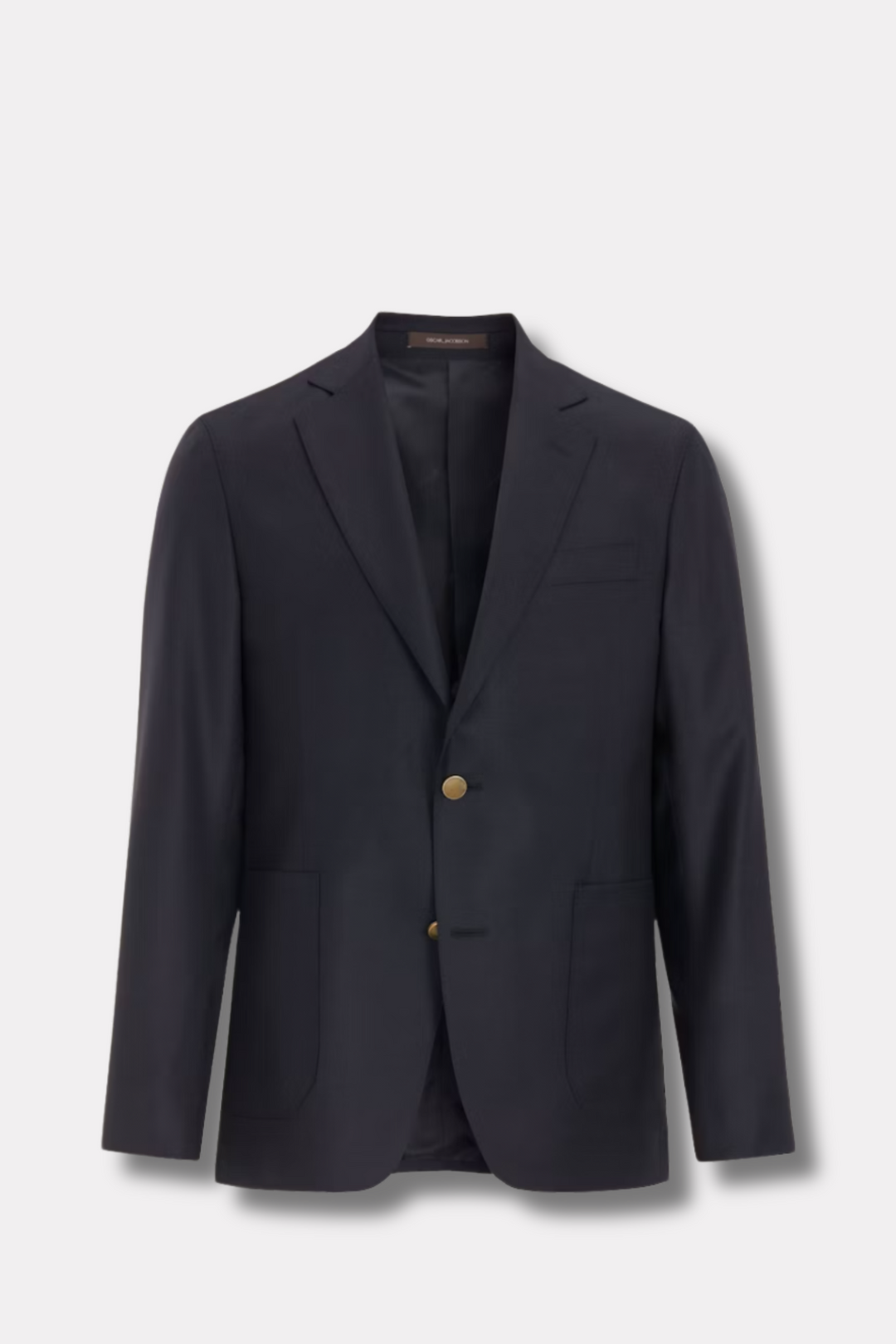 Fogerty Regular Fit Structured Blazer Navy