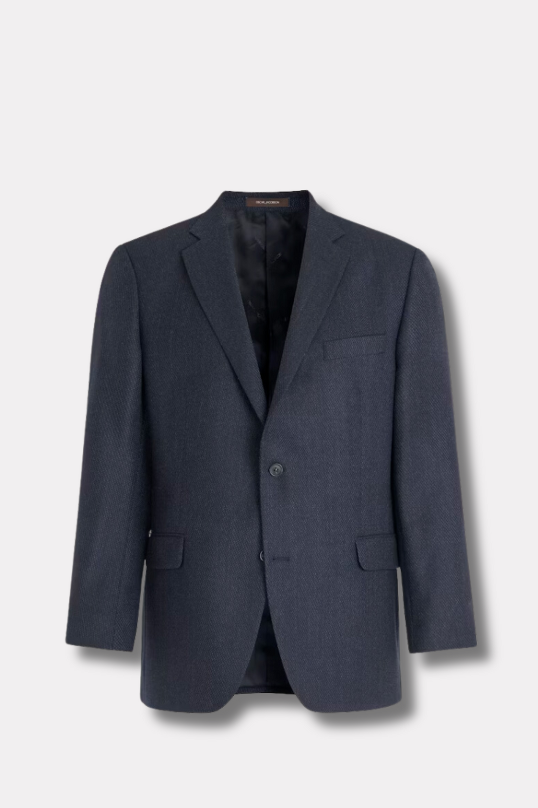 Joel Wide Fit Wool Blazer Wide Navy