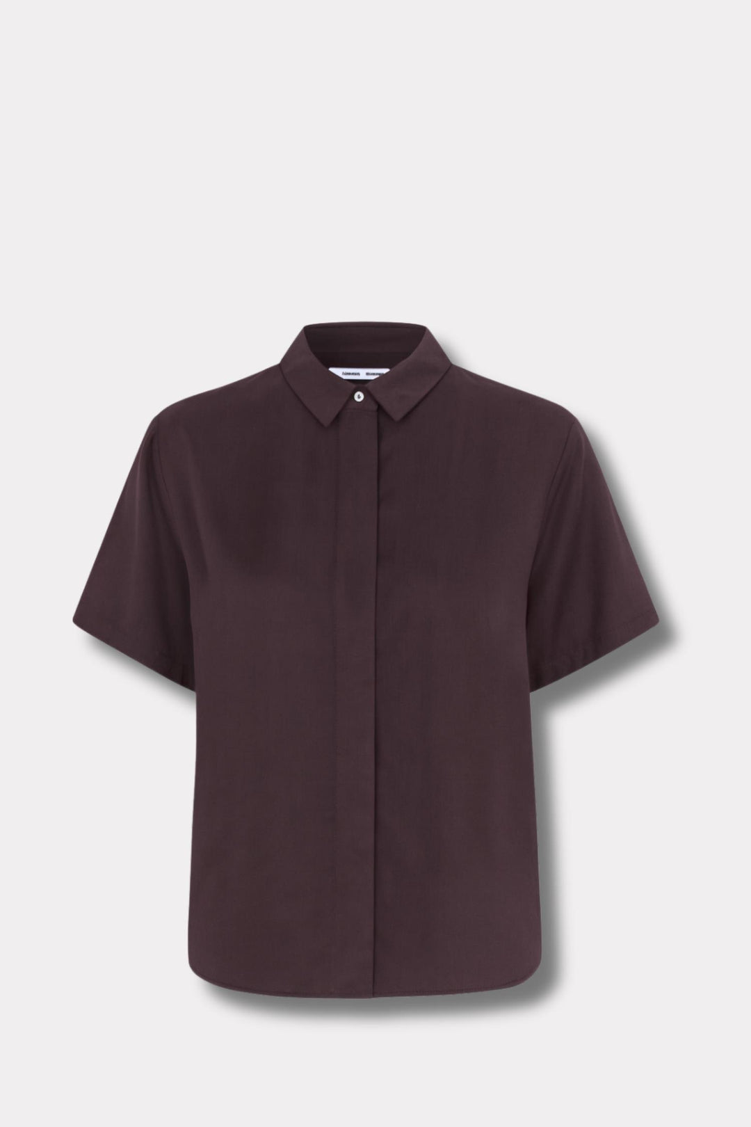 Mina SS shirt 14028 - Fudge