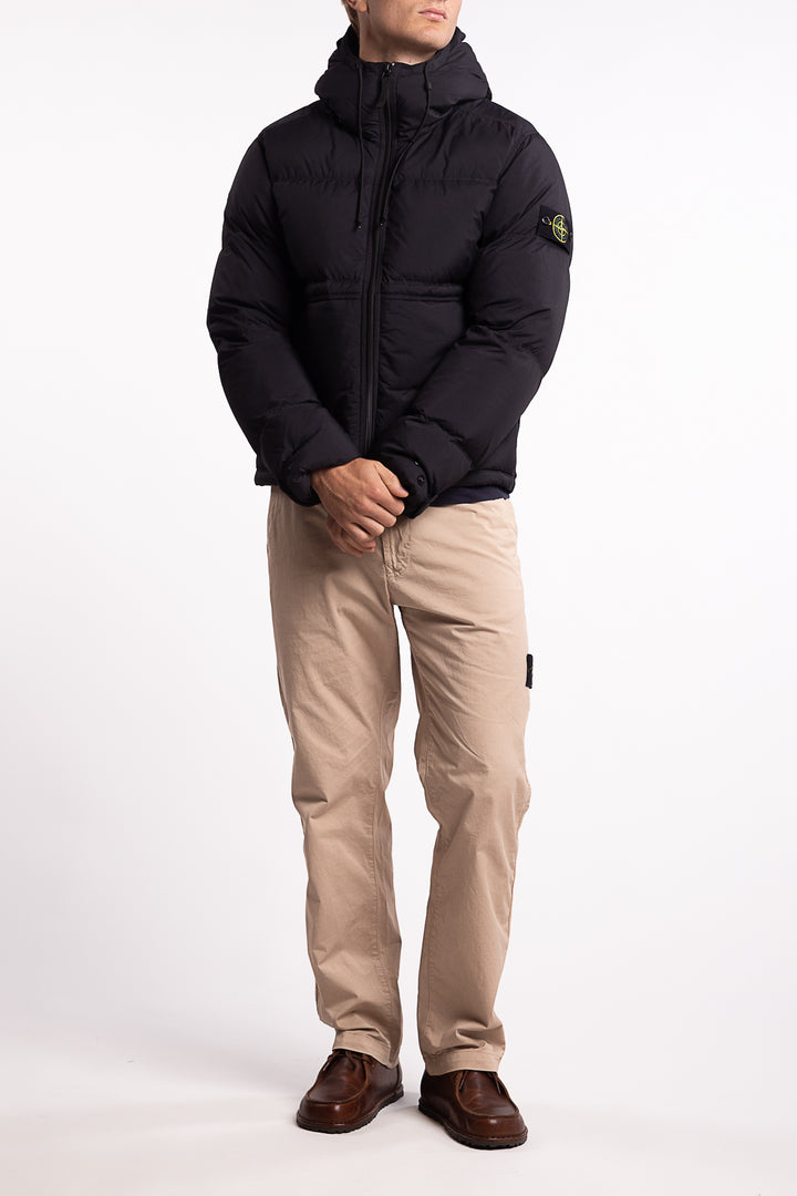 4100019 Matt Ripstop Cordura® Down Parka Black