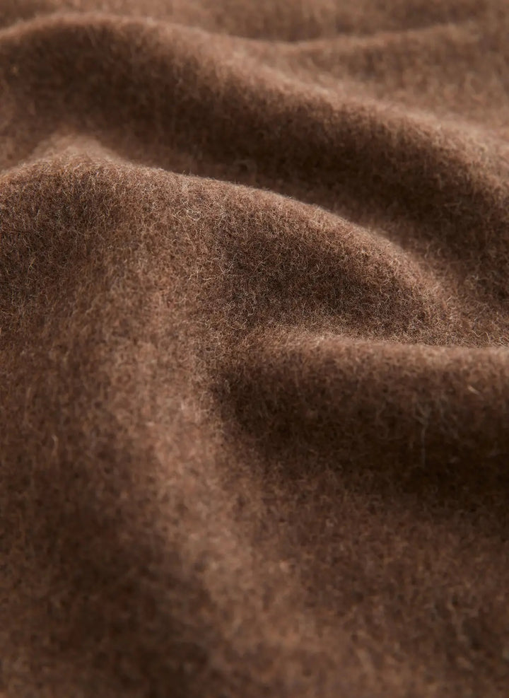 Double Face Scarf Brown