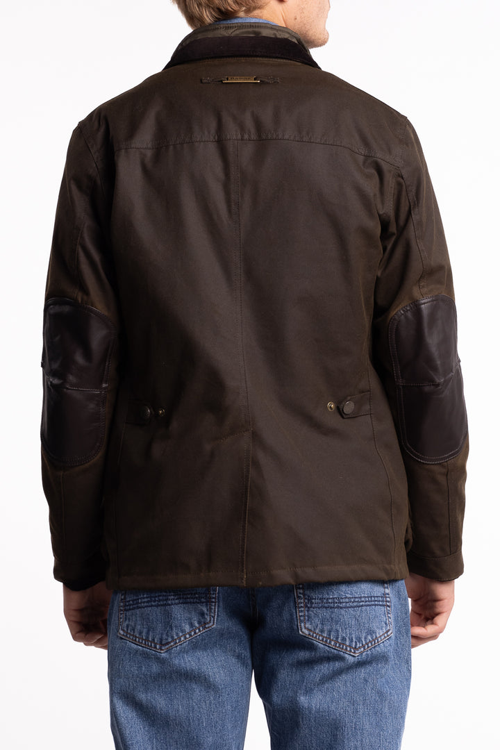 Ogston Wax Jacket Olive