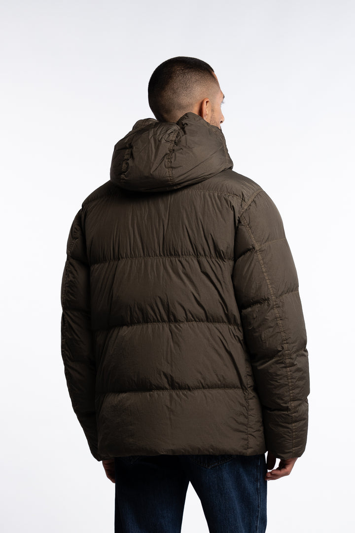 4100011 Garment Dyed Crinkle Reps Ny Military Green