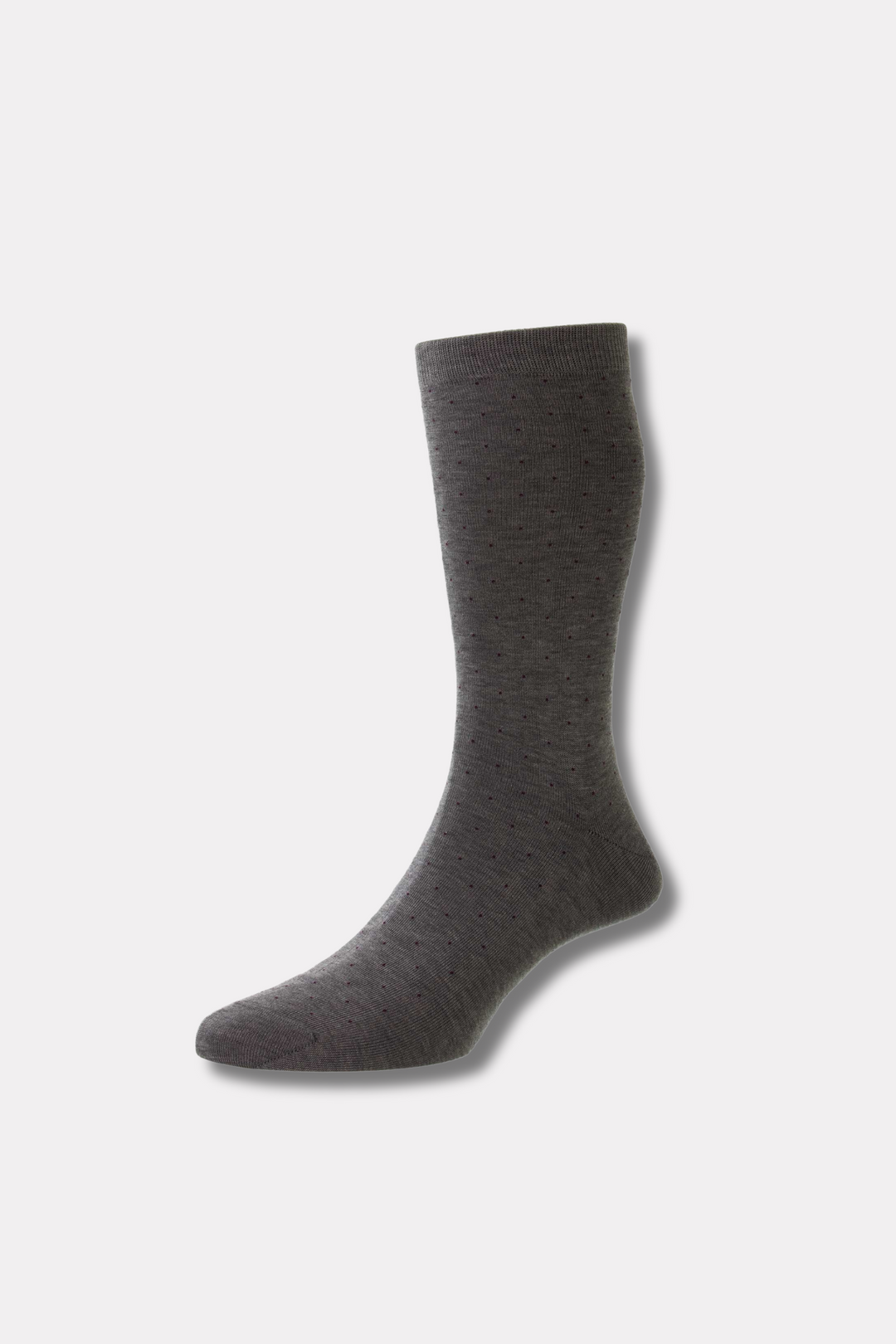 Gadsbury Mid Grey/Bordeaux