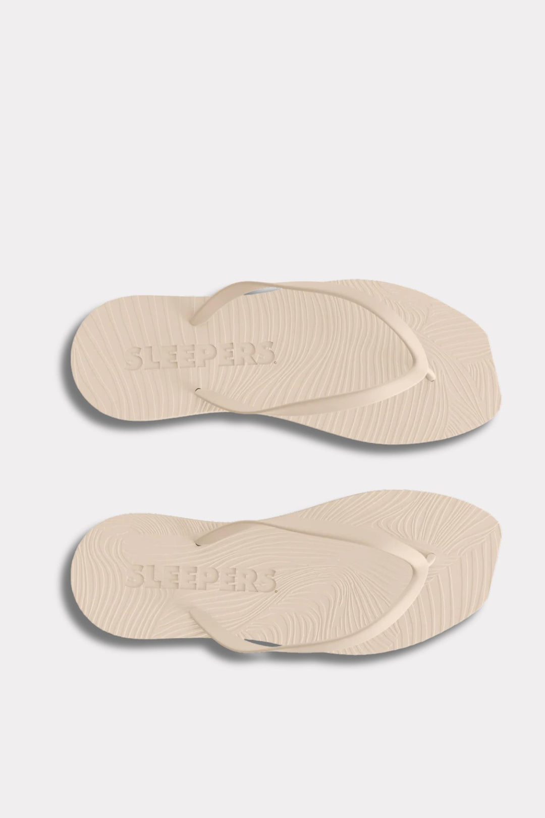 Tapered- Eggnog Flip Flops