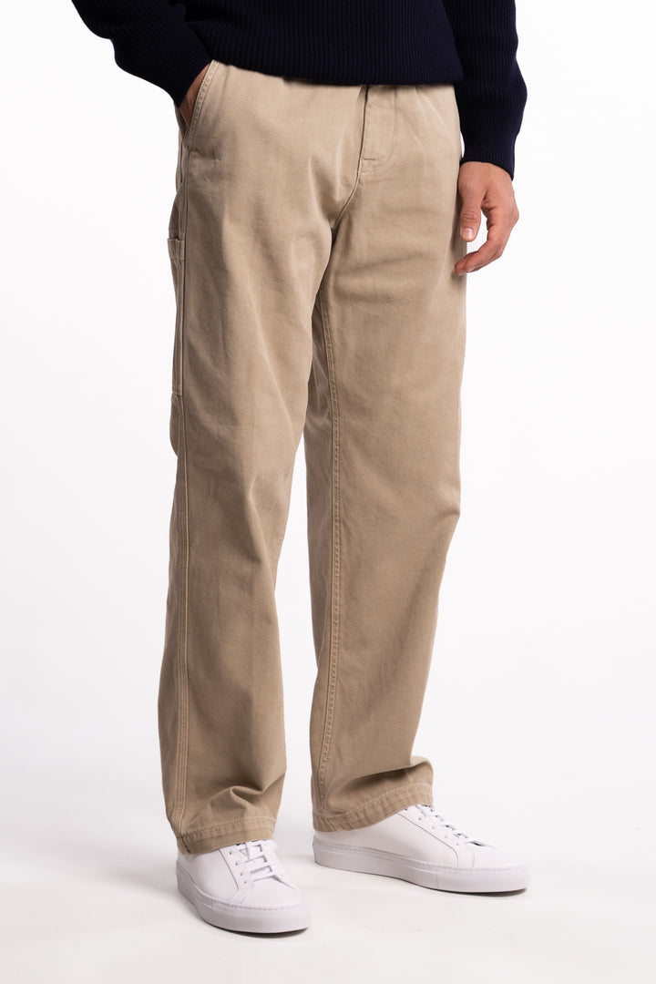 Pants Loose Beige