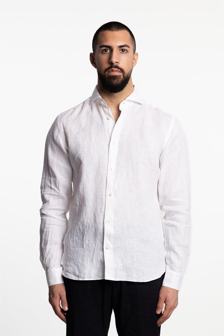 Amalfi Linen Shirt White