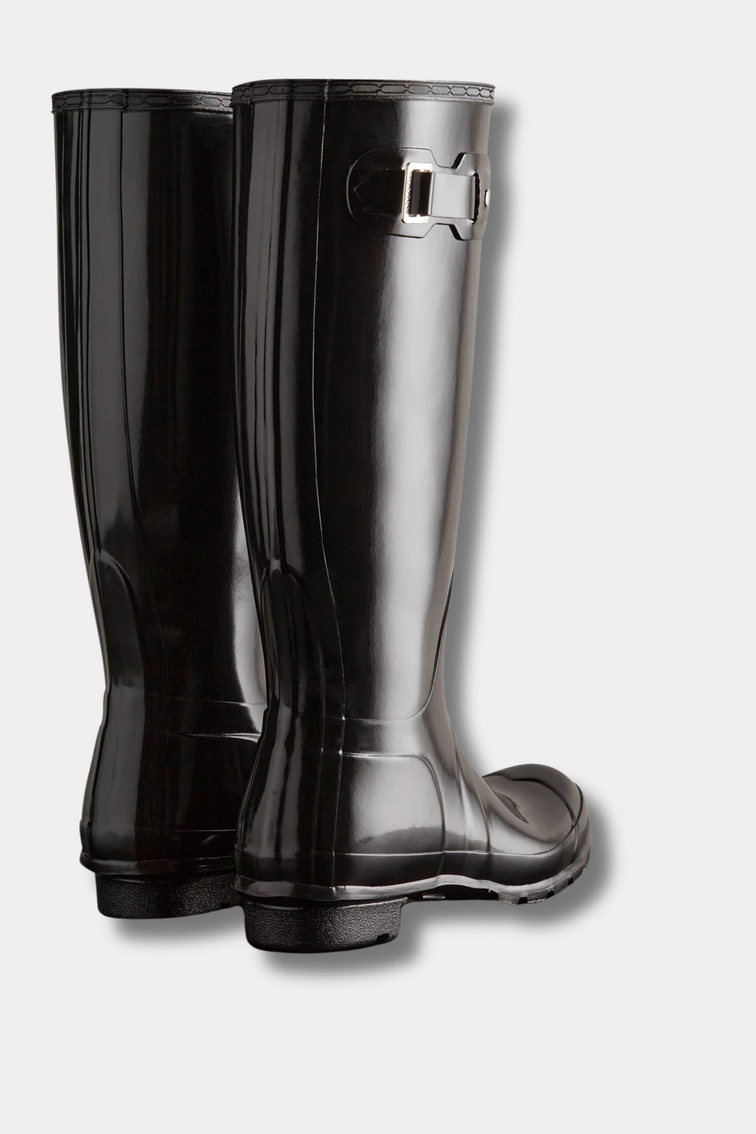Women's Original Tall Gloss Boots- Black