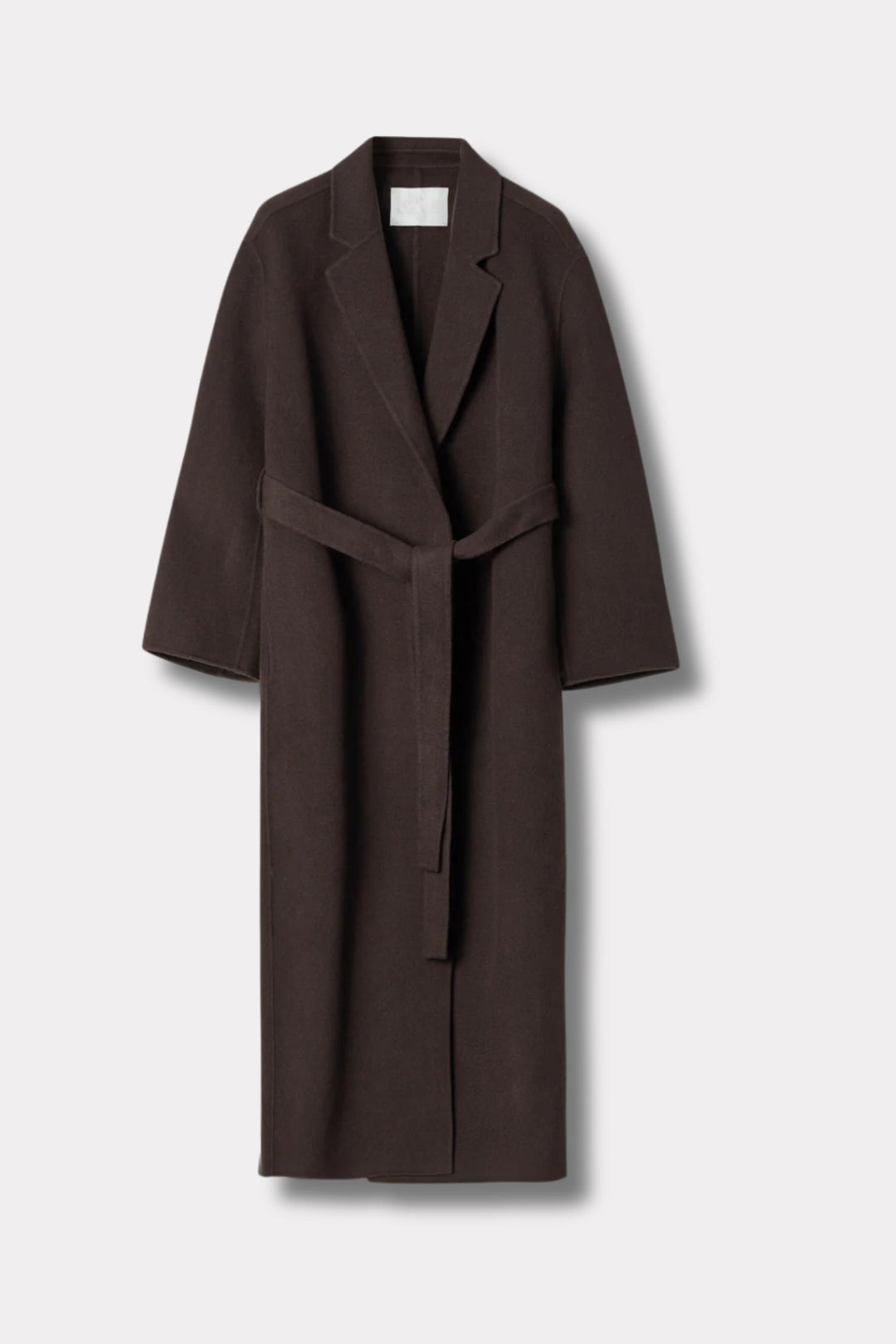 Double Wrap Coat- Molé Brown