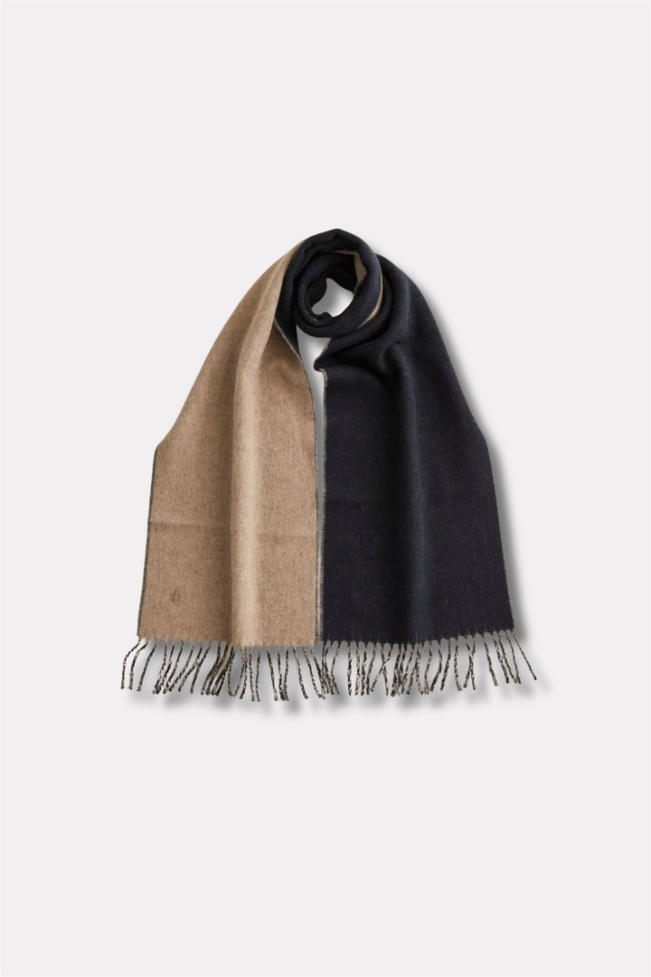 Double Face Scarf Navy