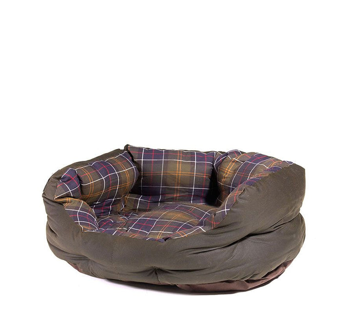 Wax Cotton Dog Bed 24 Classic Tartan