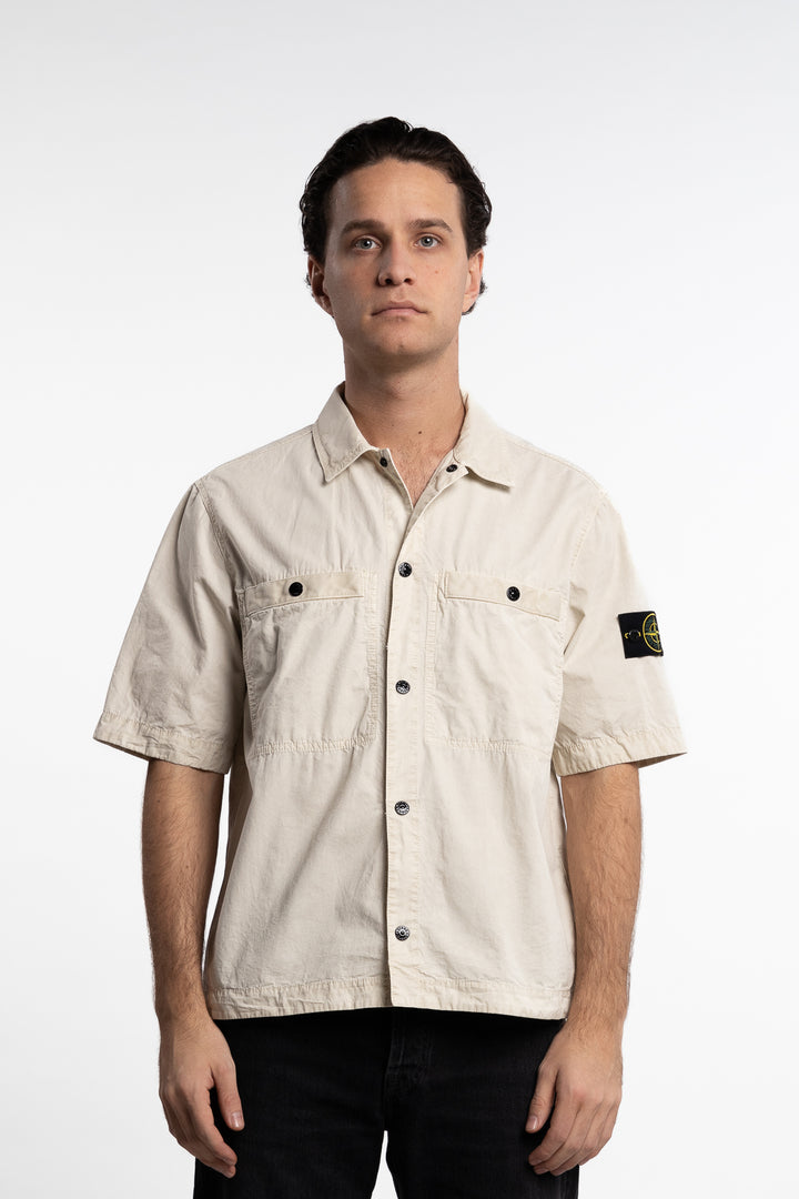 Overshirt M/Corta Shirt Off-White