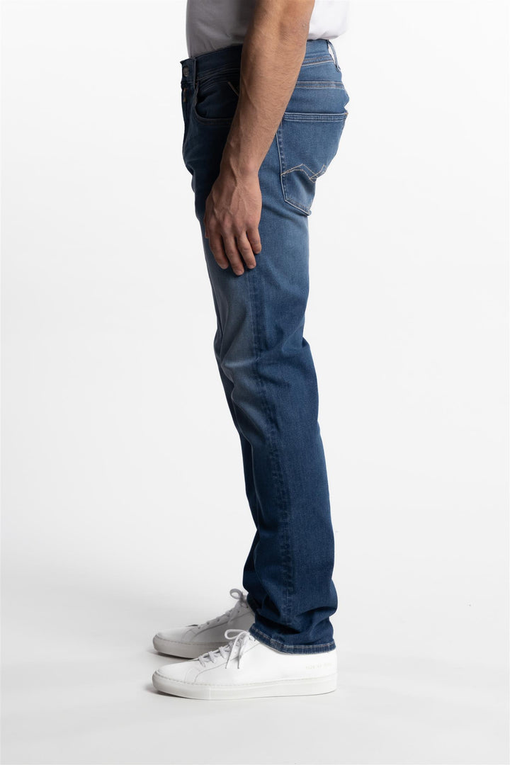 Grover Straight Fit Hyperflex Jeans Blue