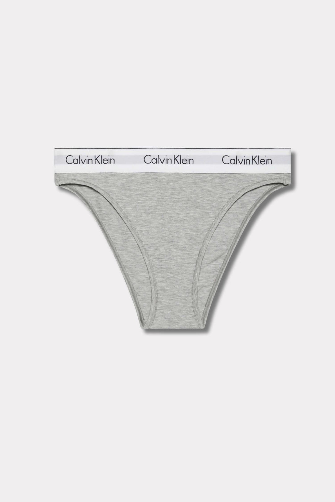 High Leg Tanga- Grey Heather