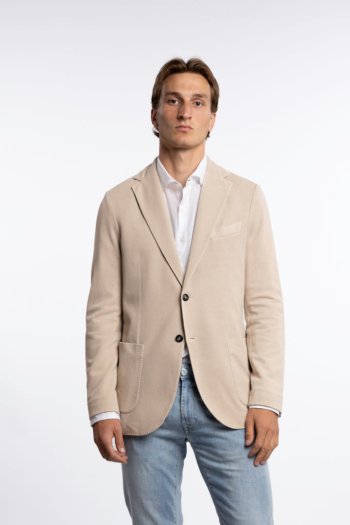 Oxford Blazer Cotton Coconut