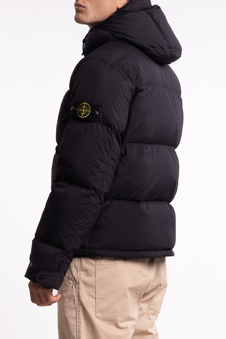 4100019 Matt Ripstop Cordura® Down Parka Black