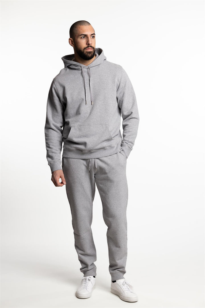 Loopback Overhead Hoody Grey Melange