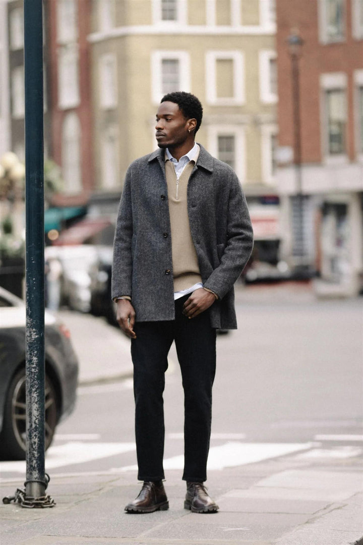 Barkley Wool Coat Phantom