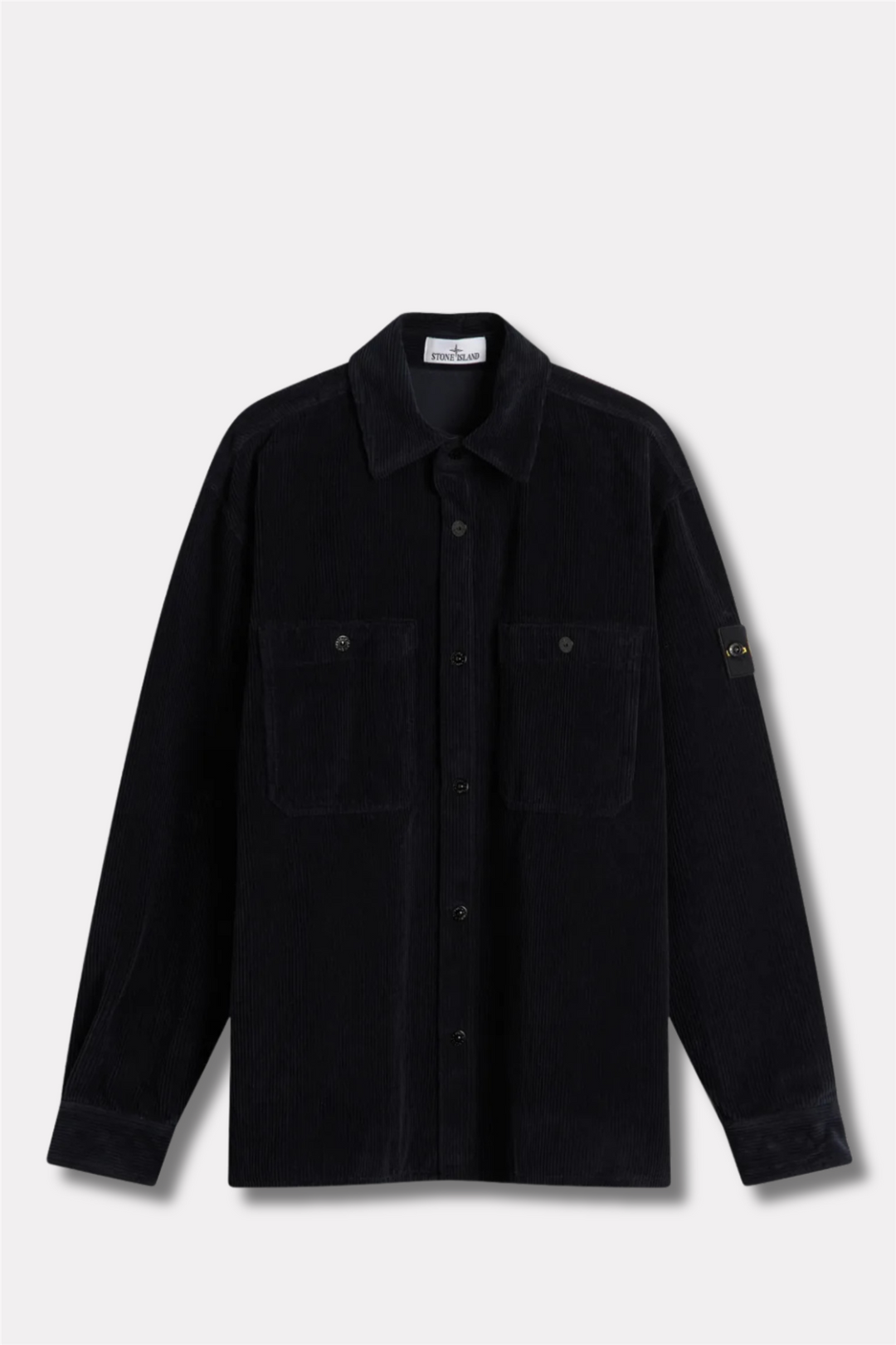 1200012 Organic Cotton Corduroy Overshirt Navy