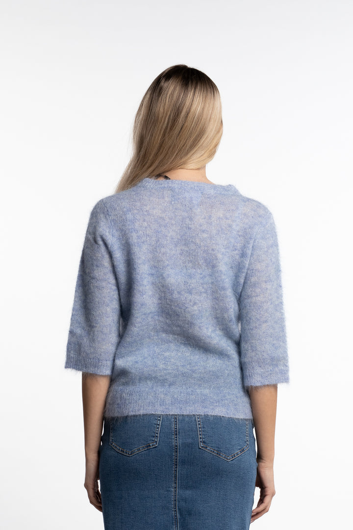 Ulla Chunky Tee- Light Blue