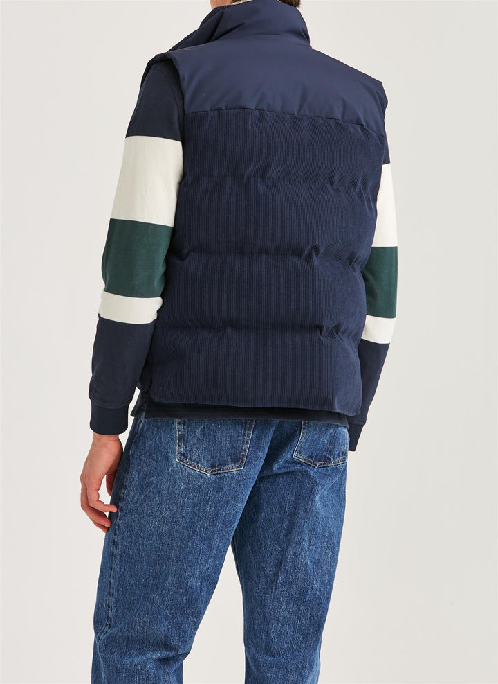 Catton Puffer Vest Navy