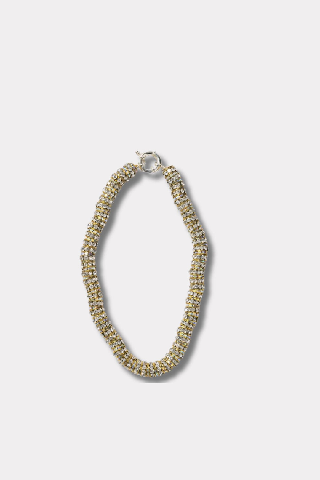 Fat Golden Diamond Necklace