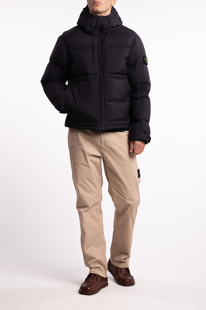 4100019 Matt Ripstop Cordura® Down Parka Black