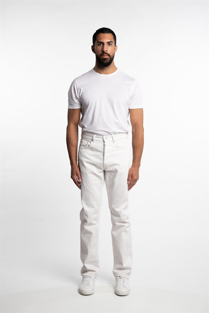 Cody Solid Regular Fit Jeans Cloud White