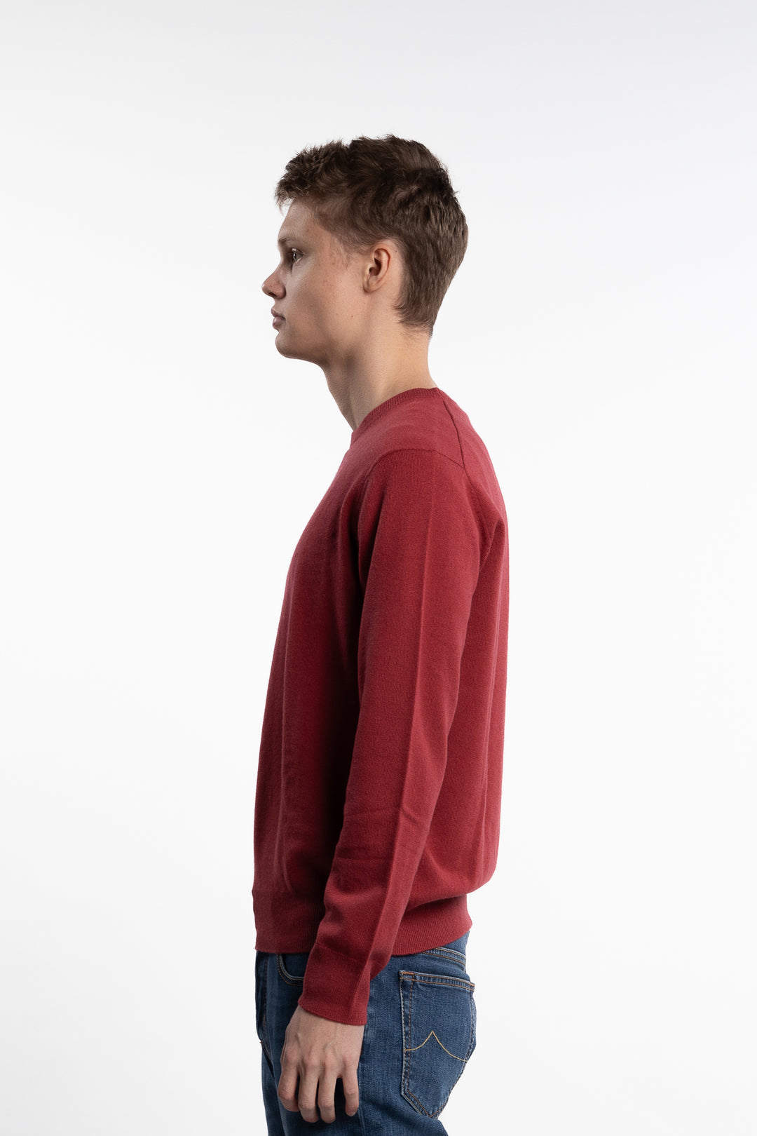 Knitted Cashmere Crewneck Melograno