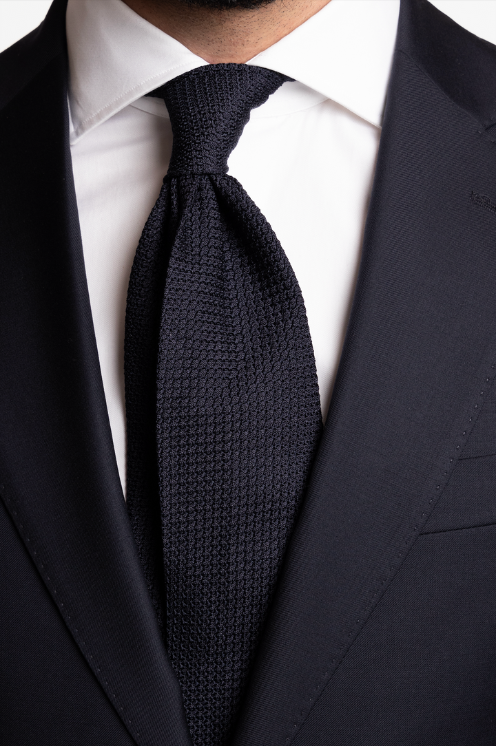 Grenadine Tie Navy