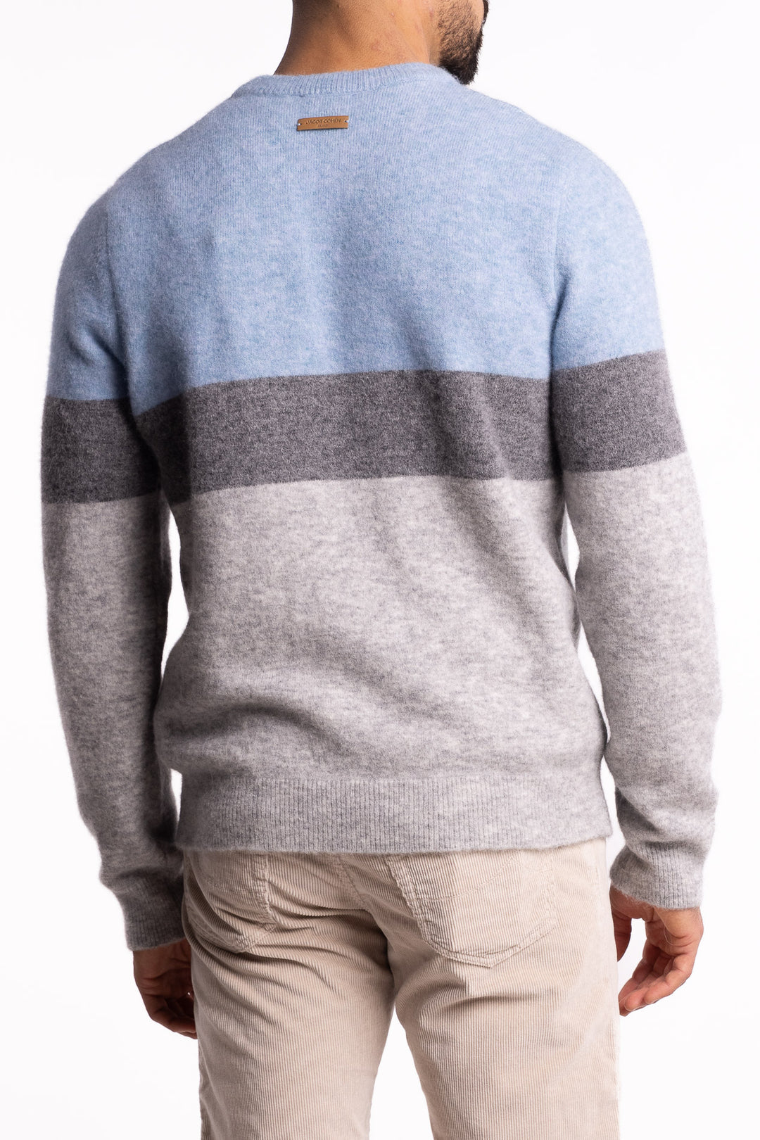 Crewneck With Cars Alpaca Wool