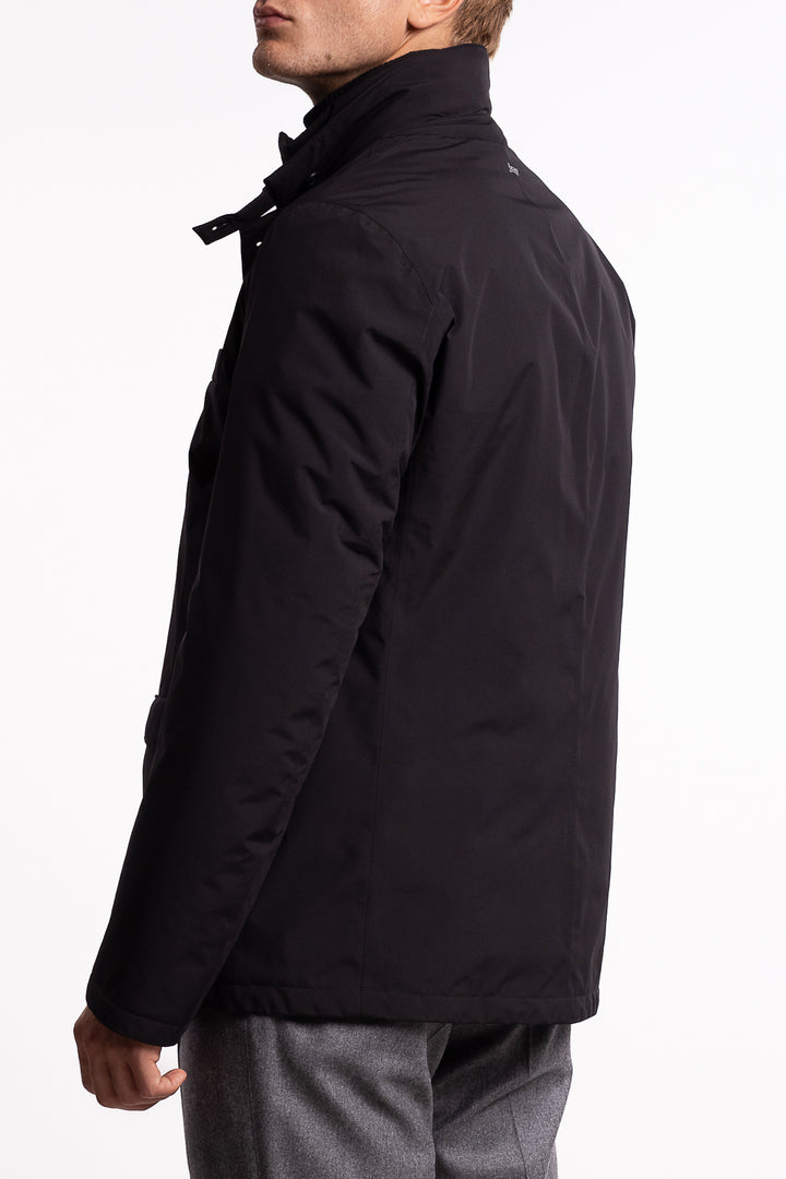 Blazer With Bib In 2-Layer Windstopper Black