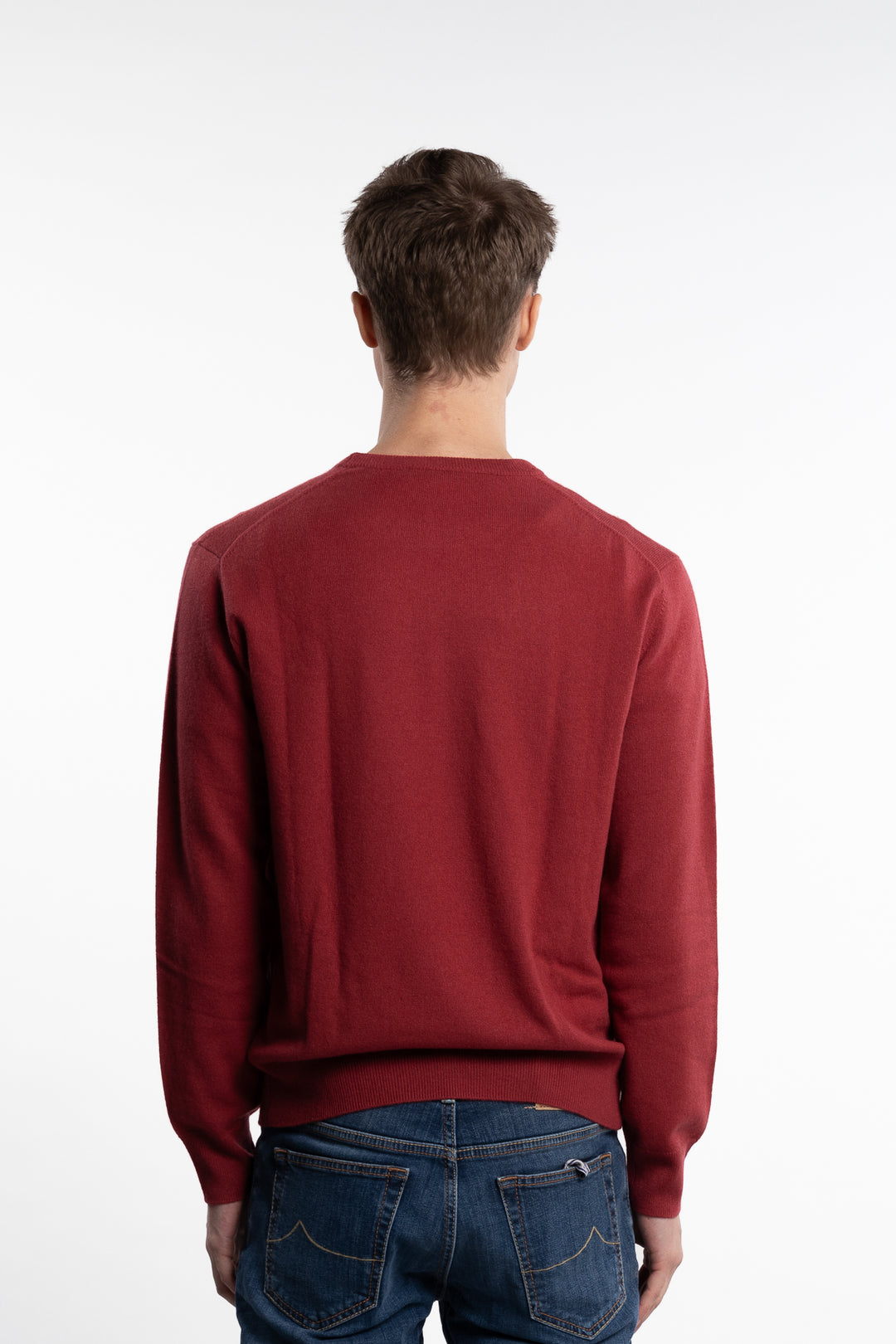 Knitted Cashmere Crewneck Melograno