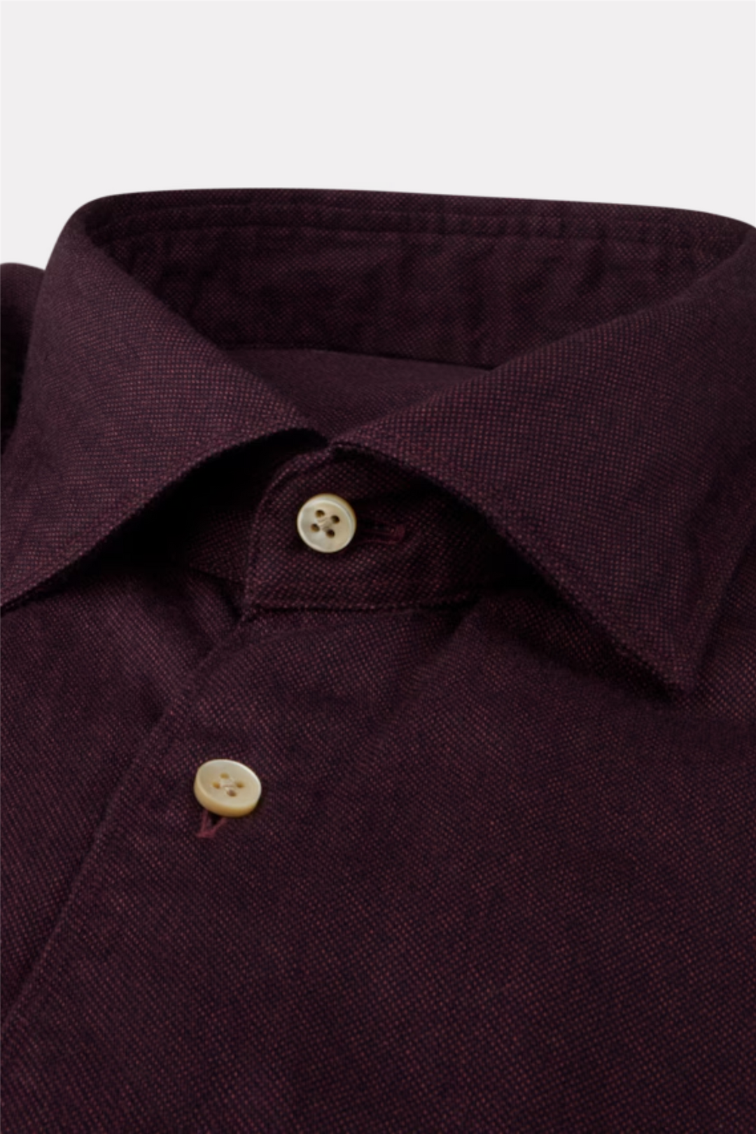 Slimline Oxford Shirt Dark Red