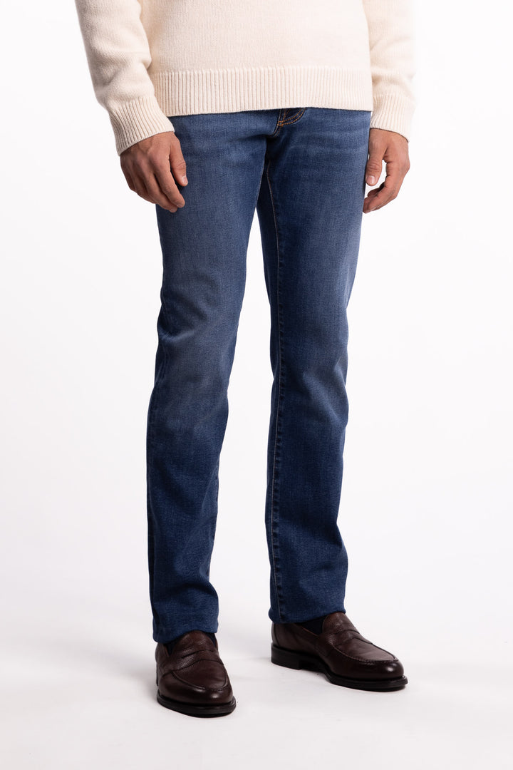 Nick Slim Fit Jeans Medium Blue