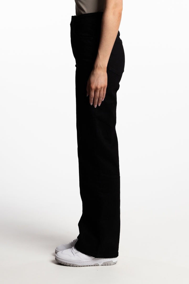 Luca highwaist wide leg-  Black