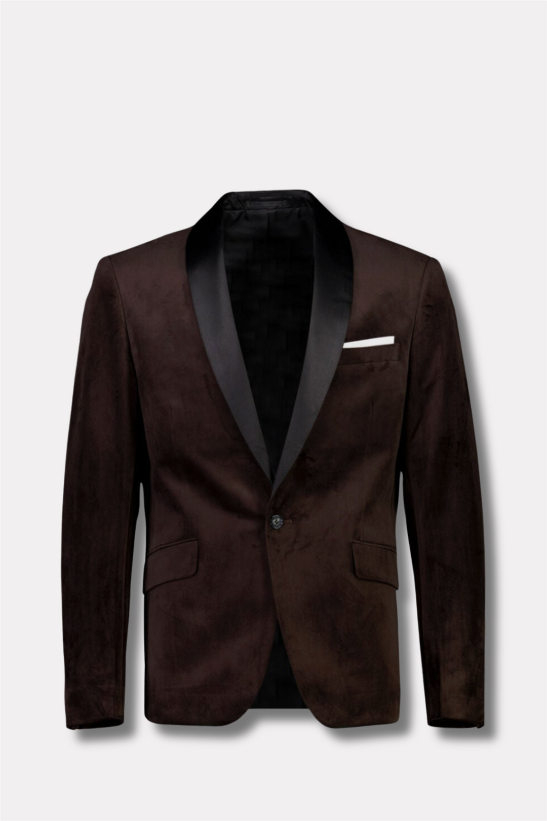Velvet Blazer Brown