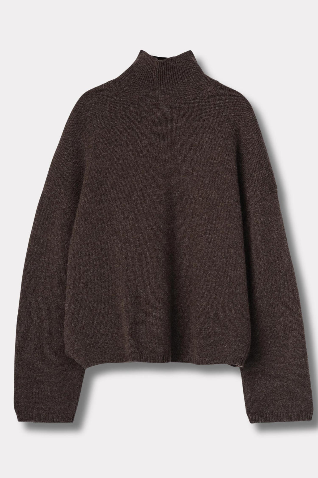 Chunky Turtleneck- Coffee