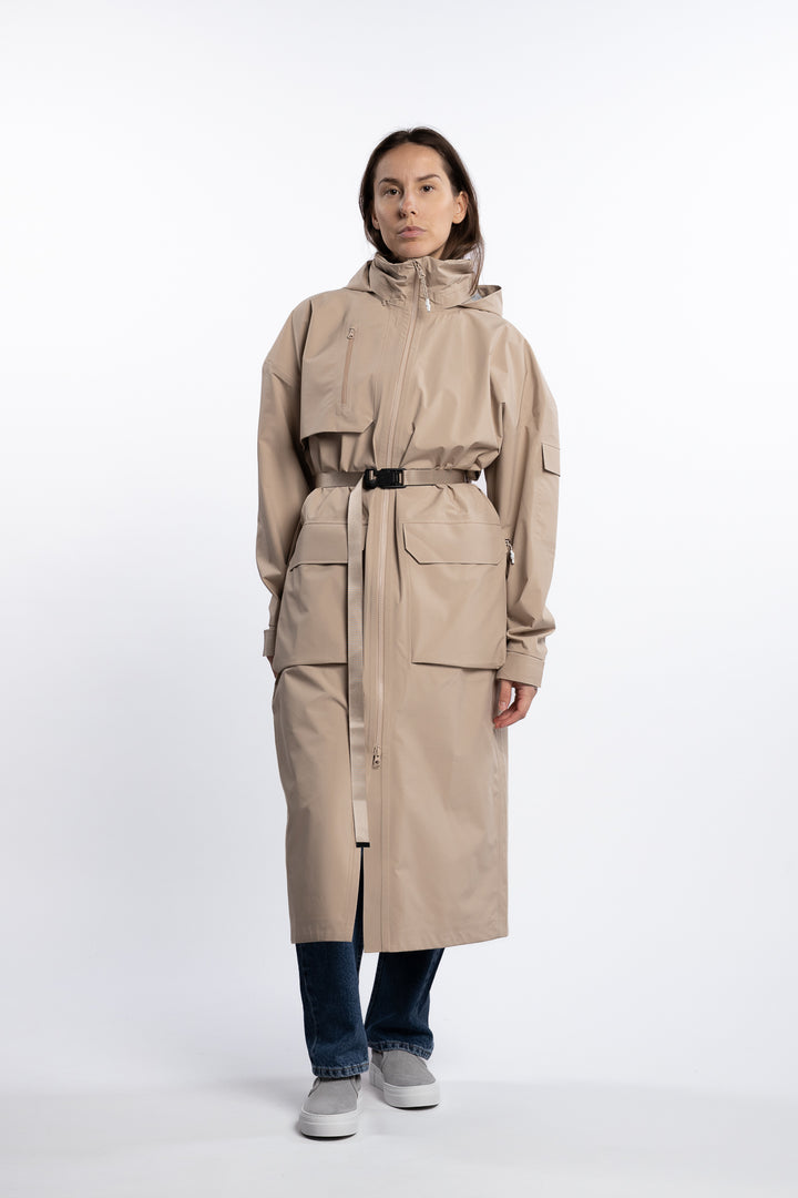 Klipra Coat- Beige