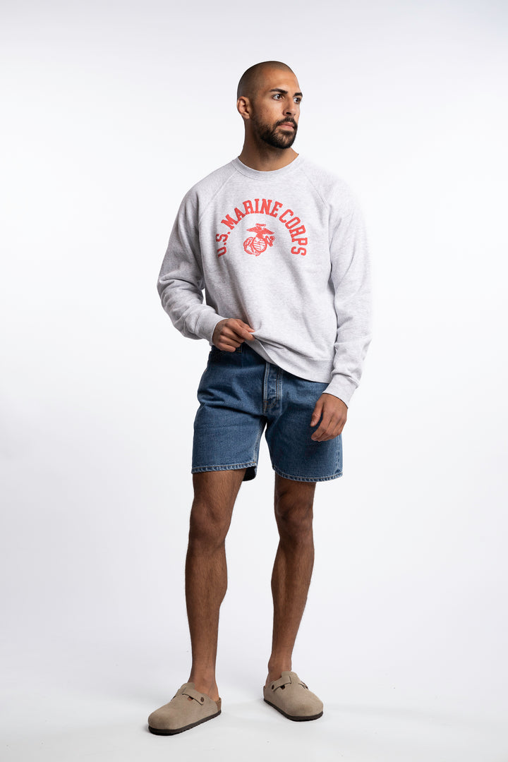 Corps Crewneck Raglan Sweatshirt Grey