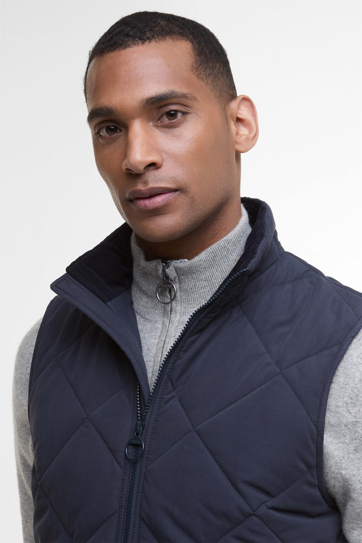 City Chelsea Quilted Gilet Navy